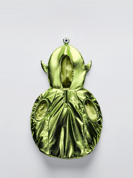 Zara Other - Green Alien Metallic Kids Halloween Costume 1-2 years